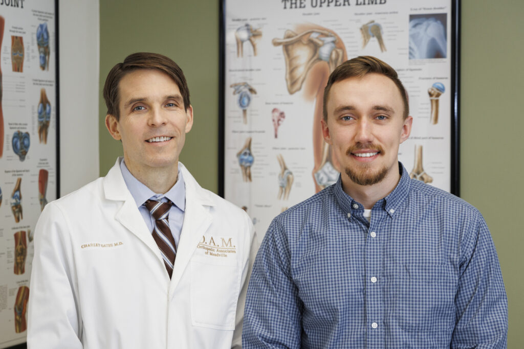 Dr. Charley Gates and Andrew Gunn, PA-C